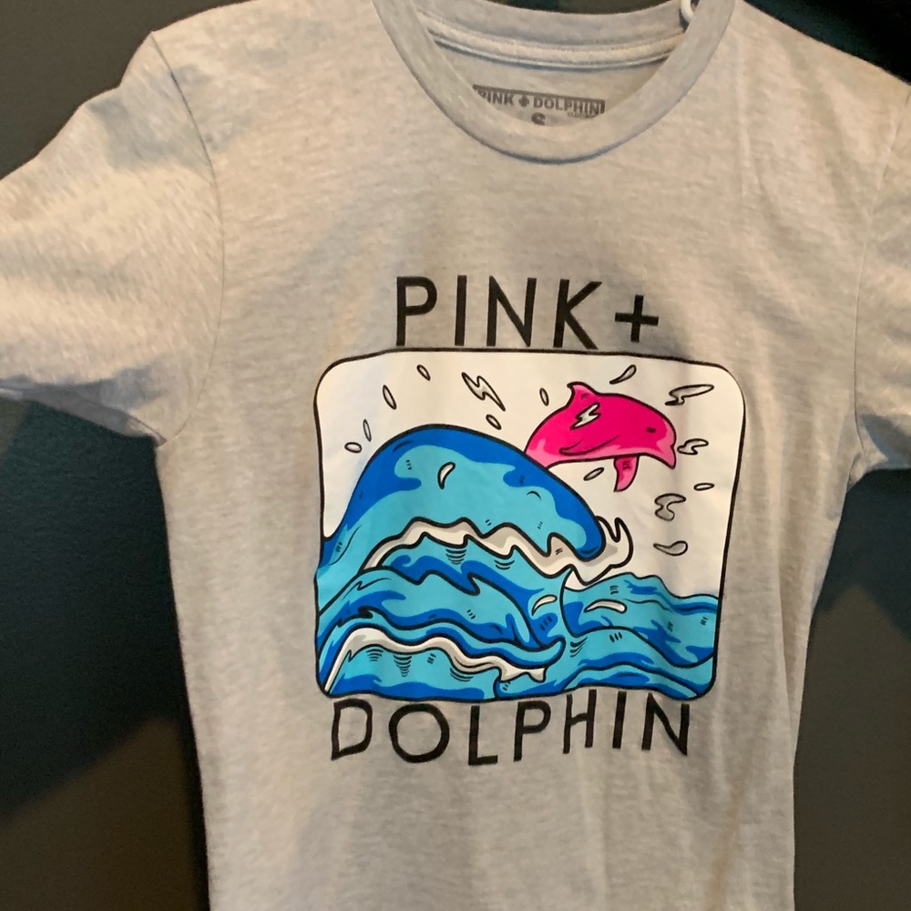 Pink dolphin shirt